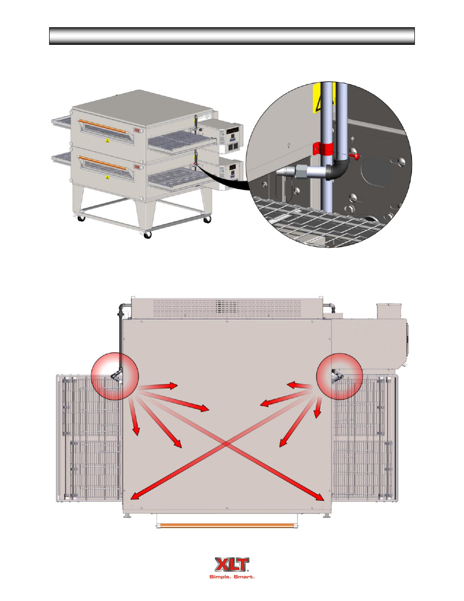 Oven fire suppression | XLT XD-9005A User Manual | Page 22 / 100