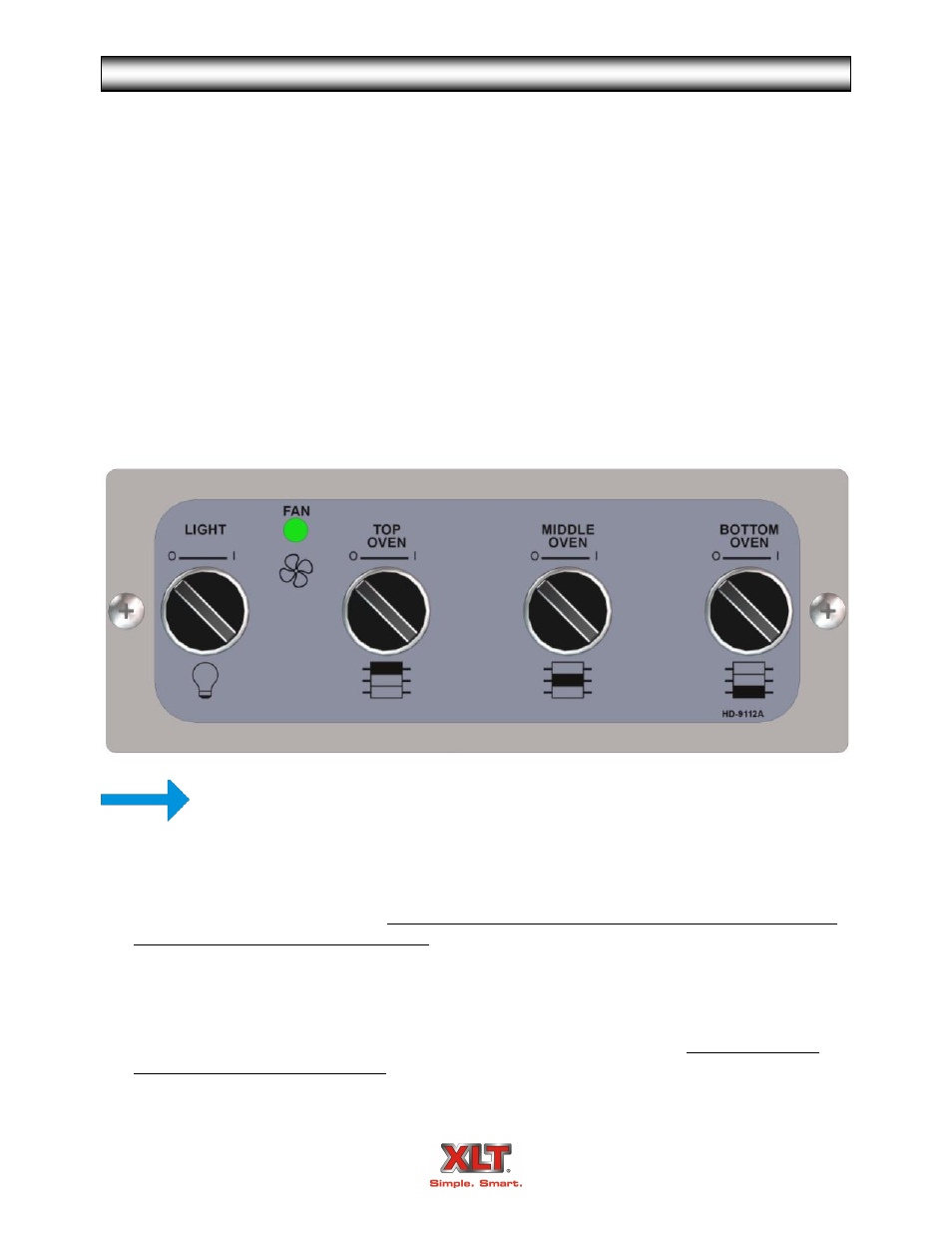 Avi hood operator controls | XLT XD-9005A User Manual | Page 76 / 100