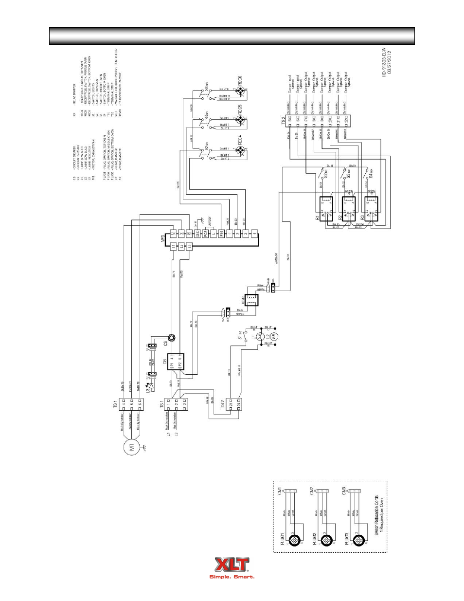 Avi hood schematic - world w/vfd | XLT XD-9005A User Manual | Page 93 / 100