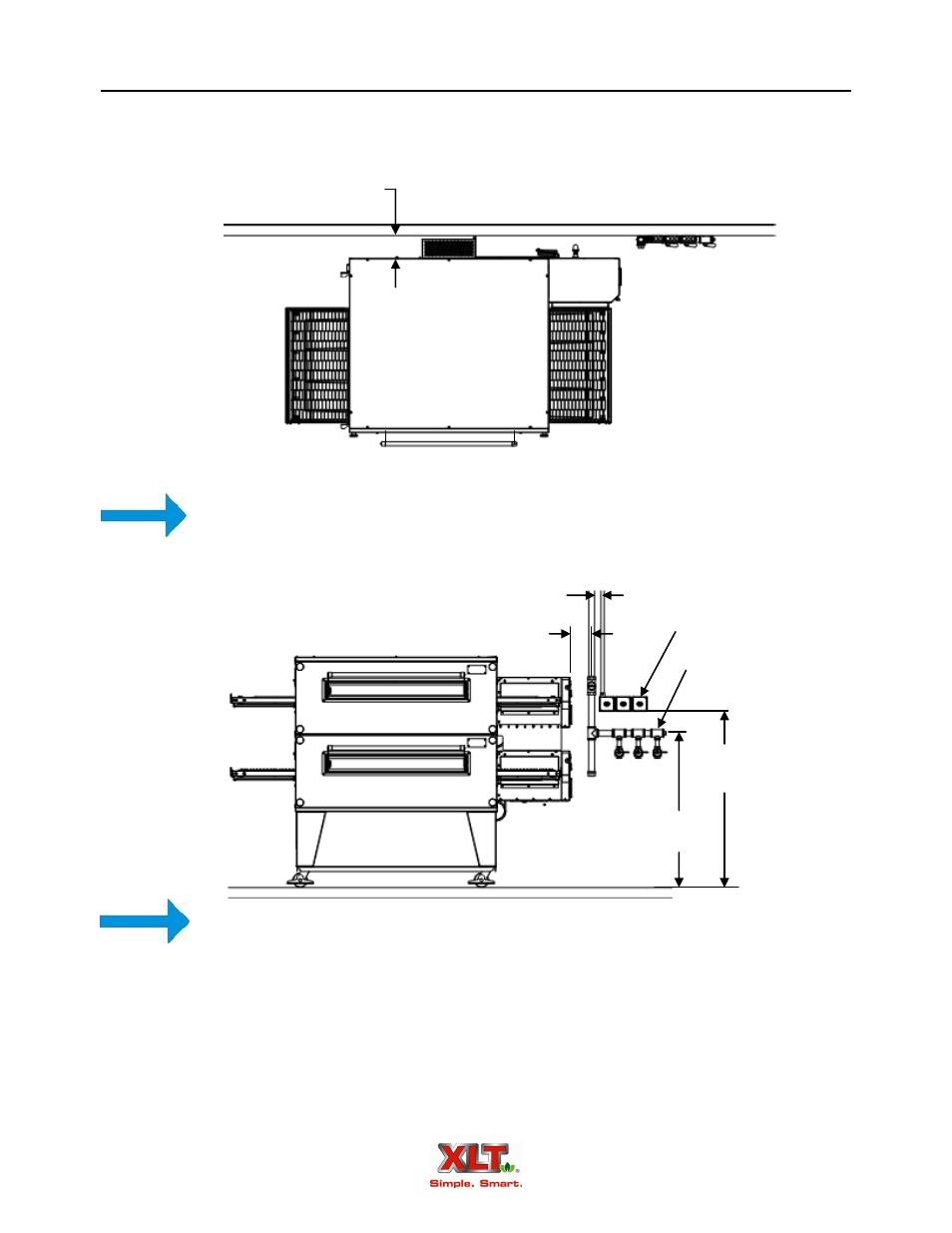 Oven only rough-in specifications | XLT XD-9010B User Manual | Page 15 / 106