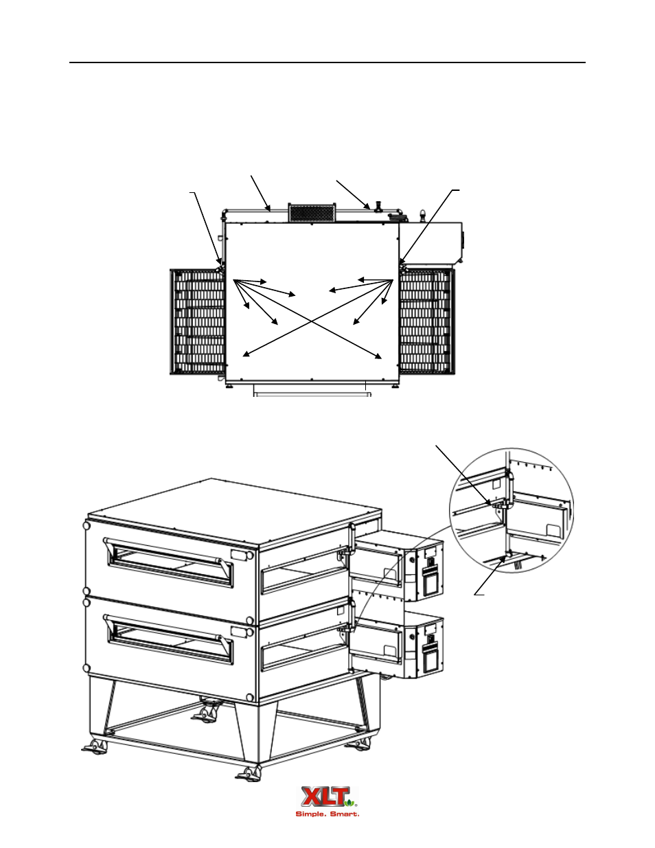 Fire suppression, Oven installation | XLT XD-9010B User Manual | Page 26 / 106