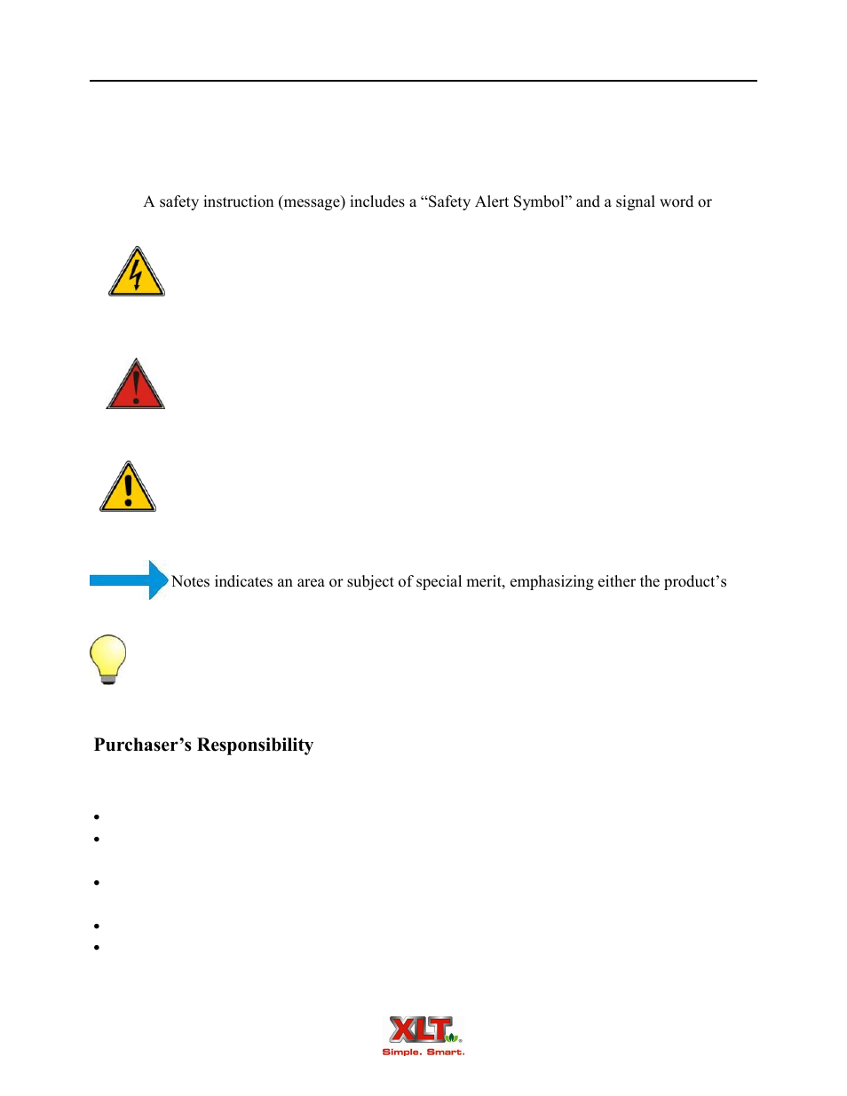 Safety messages | XLT XD-9010B User Manual | Page 3 / 106