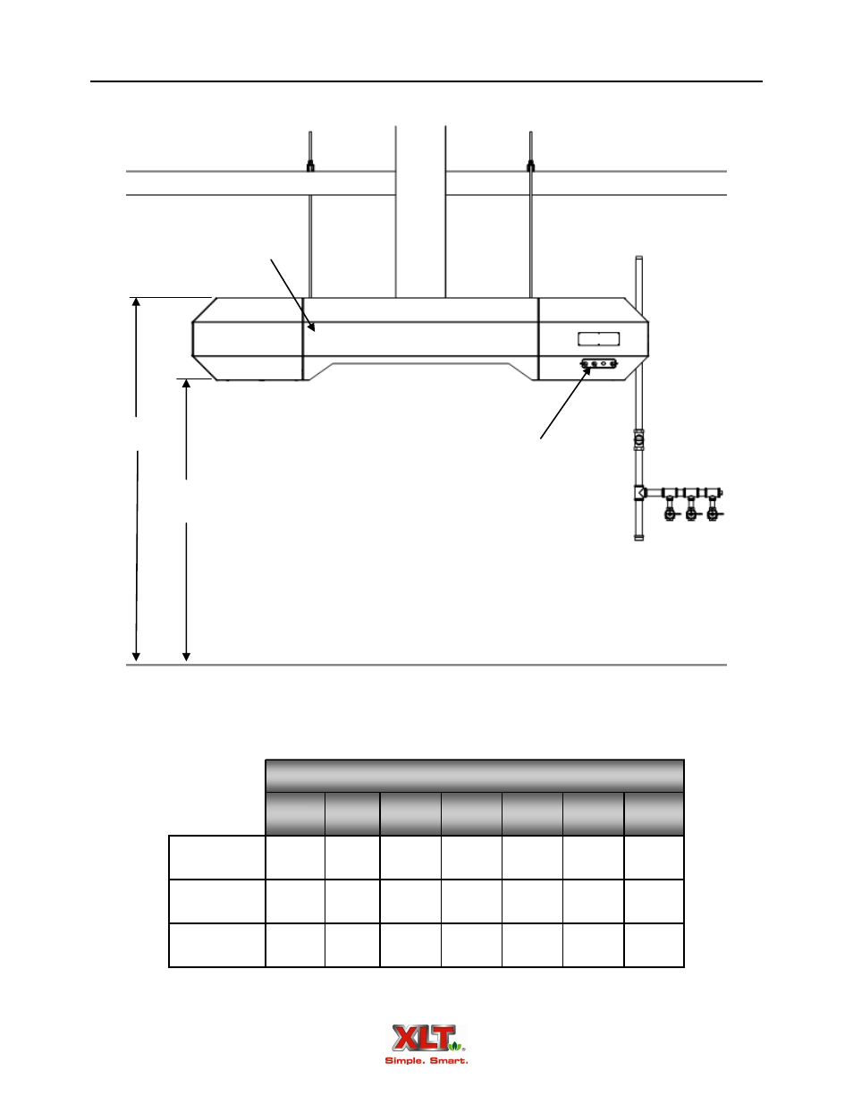 Hood weight (does not include ovens), Hood dimensions | XLT XD-9010B User Manual | Page 46 / 106