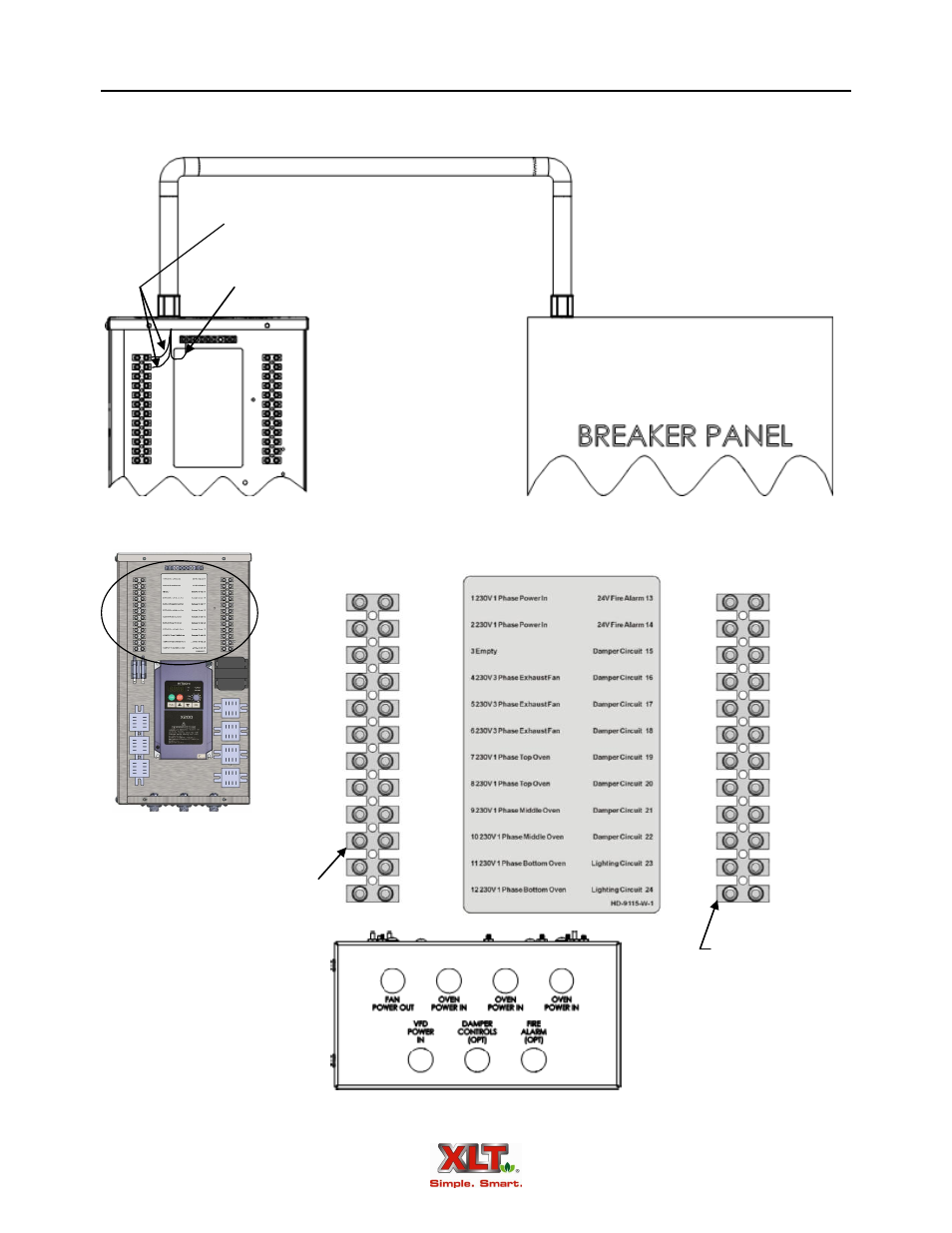 Hood electrical requirements | XLT XD-9010B User Manual | Page 56 / 106