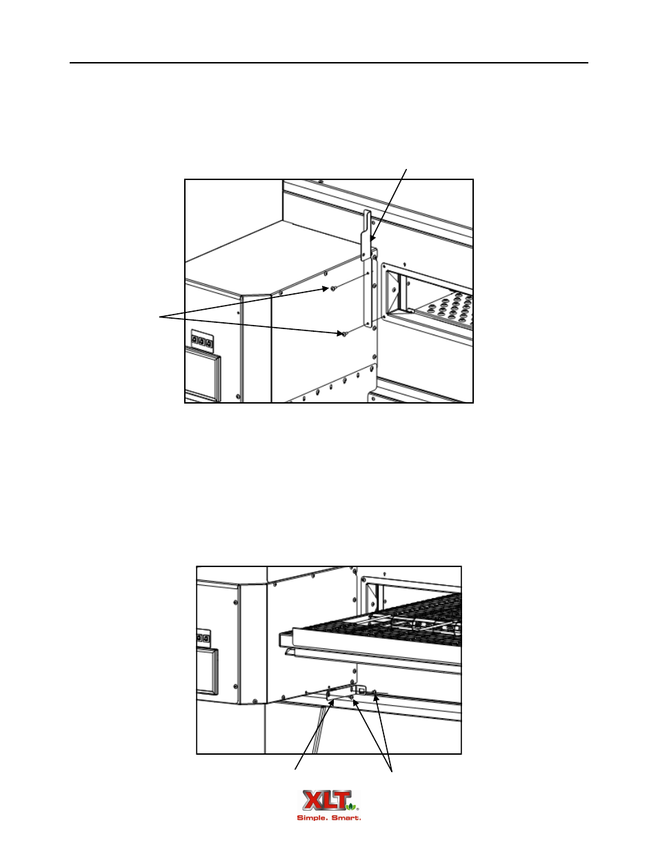 Prepare ovens - left side bottom rail bracket | XLT XD-9010B User Manual | Page 70 / 106