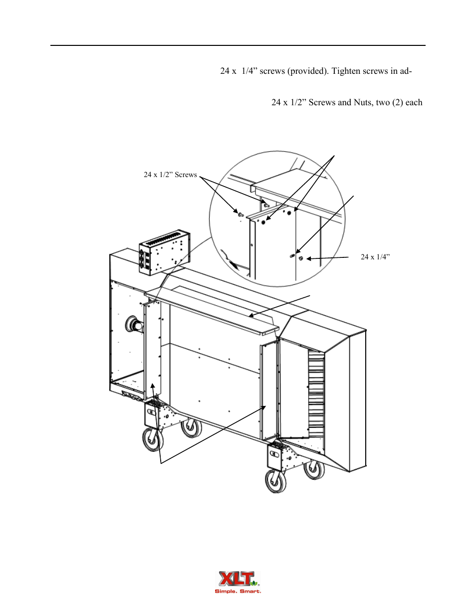 Hood installation prepare hood | XLT XD-9010B User Manual | Page 72 / 106