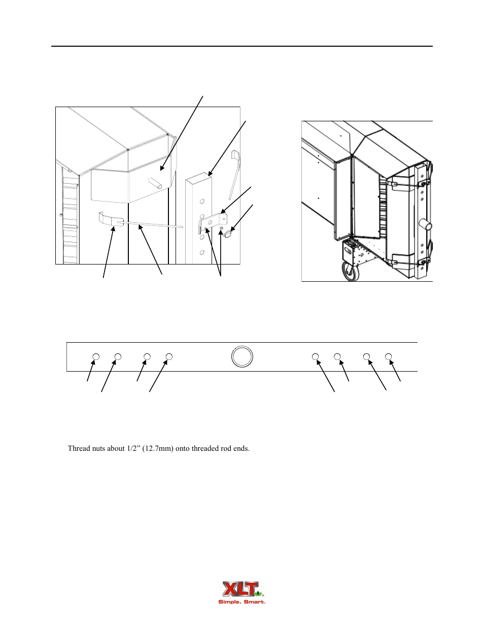 Hood installation lifting gear setup | XLT XD-9010B User Manual | Page 73 / 106