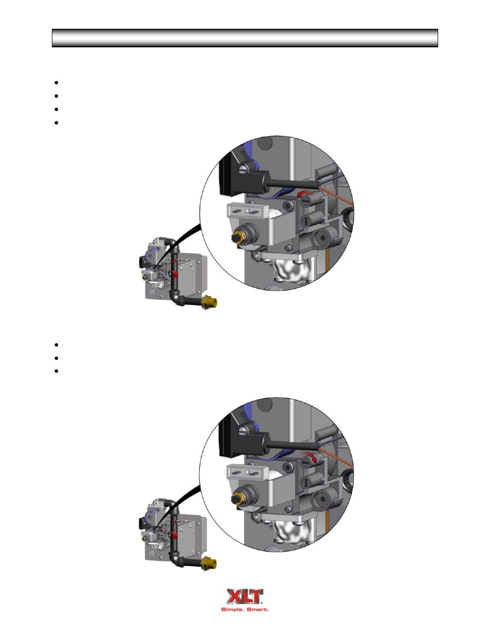 Oven service procedures | XLT XD-9006A (GAS Oven Version – C, AVI Hood Version – B) User Manual | Page 22 / 62