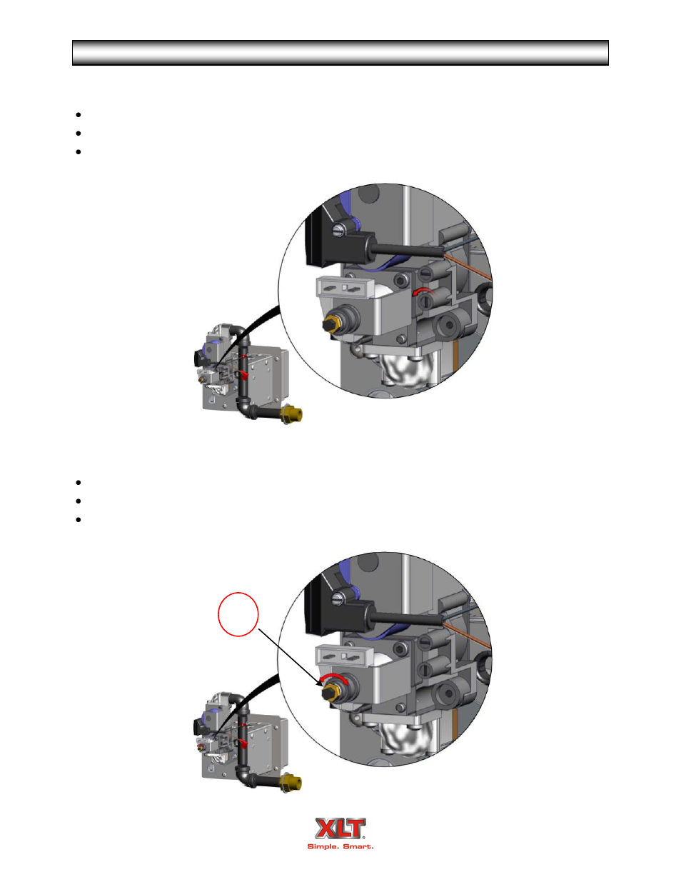Oven service procedures | XLT XD-9006A (GAS Oven Version – C, AVI Hood Version – B) User Manual | Page 23 / 62