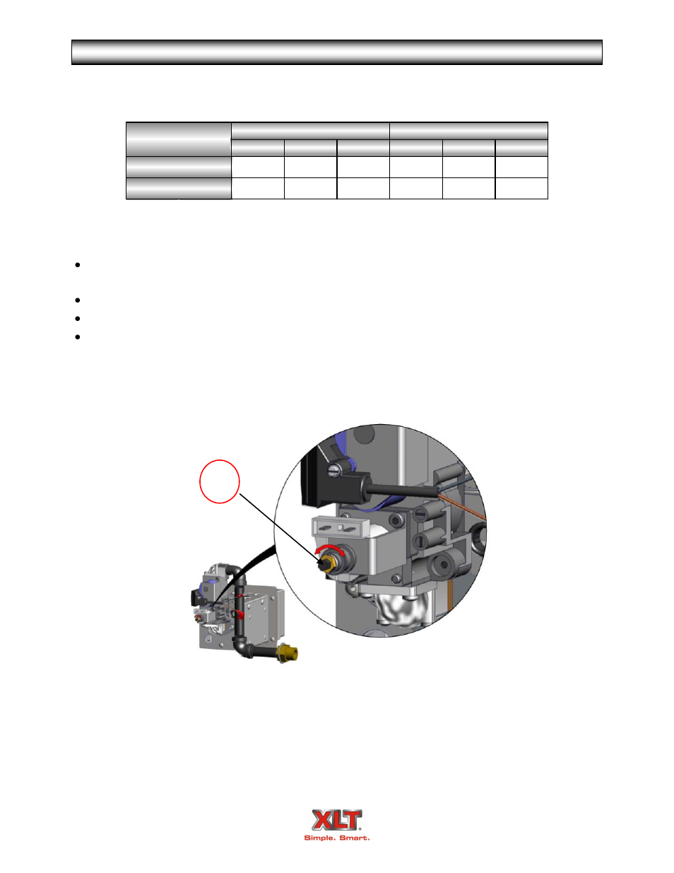 Oven service procedures | XLT XD-9006A (GAS Oven Version – C, AVI Hood Version – B) User Manual | Page 24 / 62