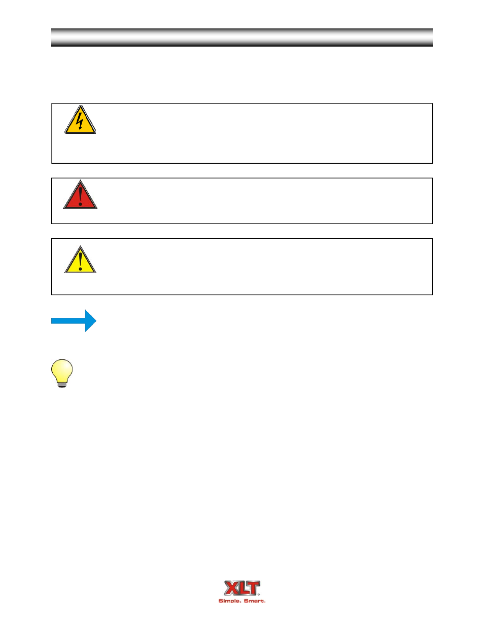 Warning & safety information | XLT XD-9006A (GAS Oven Version – C, AVI Hood Version – C) User Manual | Page 3 / 70