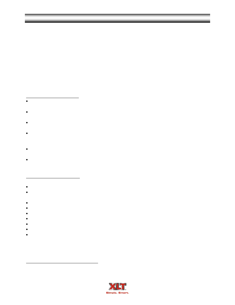 Warranty - us & canada | XLT XD-9006A (GAS Oven Version – C, AVI Hood Version – C) User Manual | Page 4 / 70