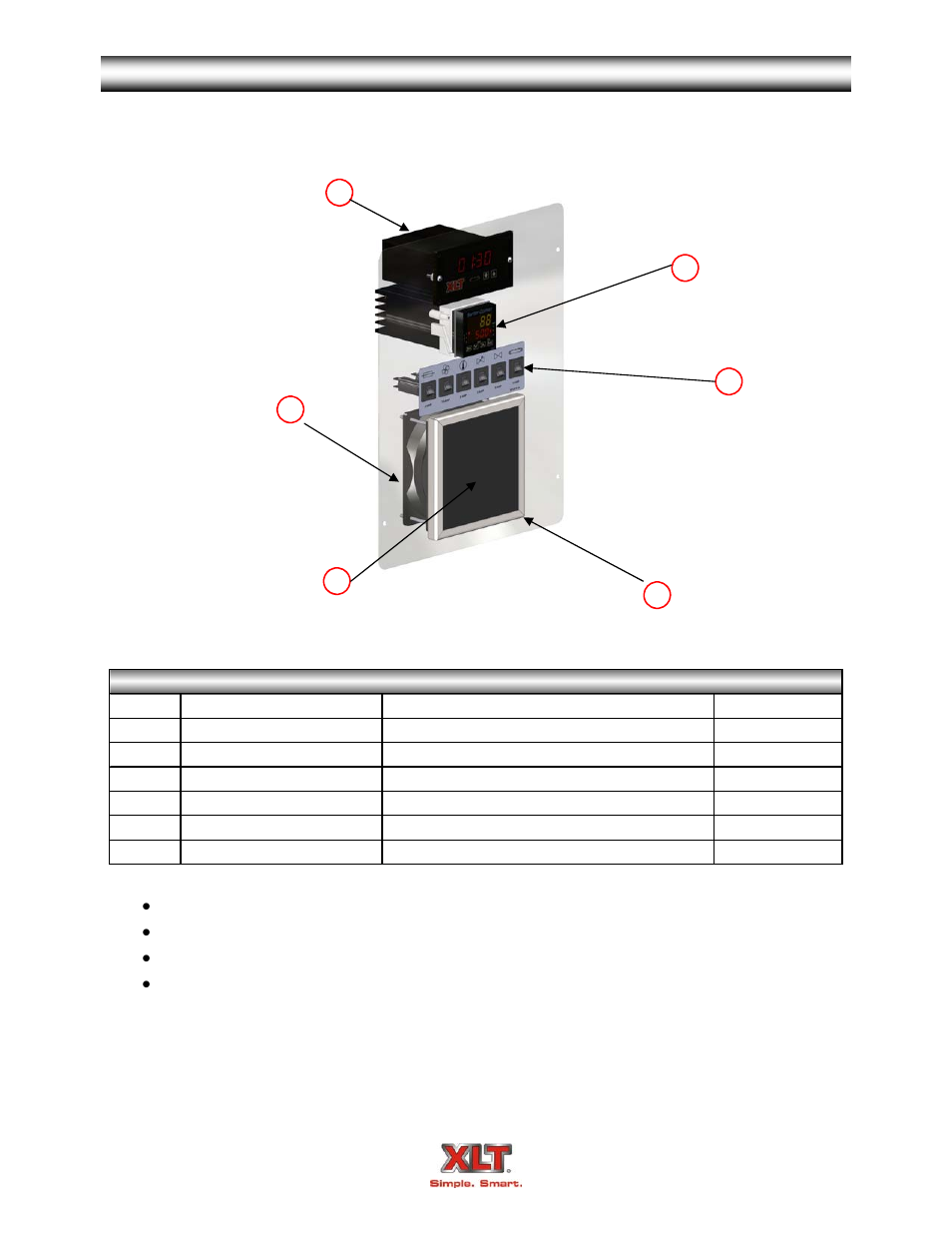 Oven parts-standard control box | XLT XD-9006A (GAS Oven Version – C, AVI Hood Version – C) User Manual | Page 41 / 70