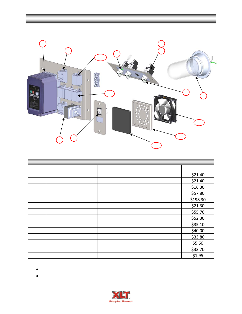 Hood parts-world hood | XLT XD-9006A (GAS Oven Version – C, AVI Hood Version – C) User Manual | Page 57 / 70