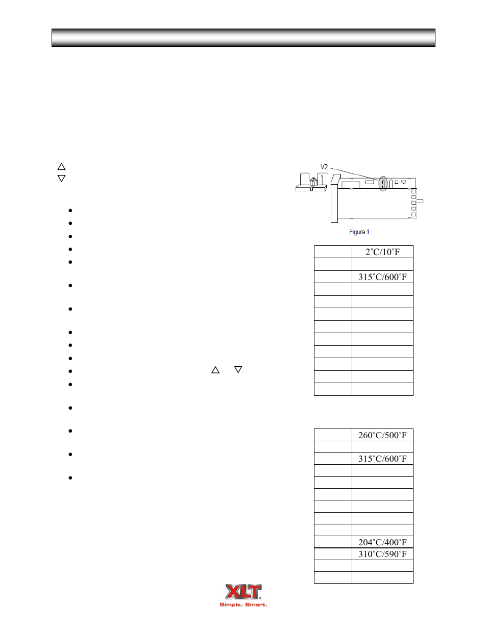 Oven service procedures, Temperature control programming procedure | XLT XD-9007A (ELEC Oven Version – B1, AVI Hood Version – B) User Manual | Page 19 / 56