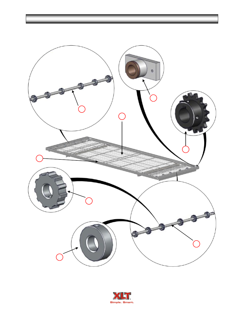 Oven parts-conveyor | XLT XD-9007A (ELEC Oven Version – B1, AVI Hood Version – B) User Manual | Page 28 / 56