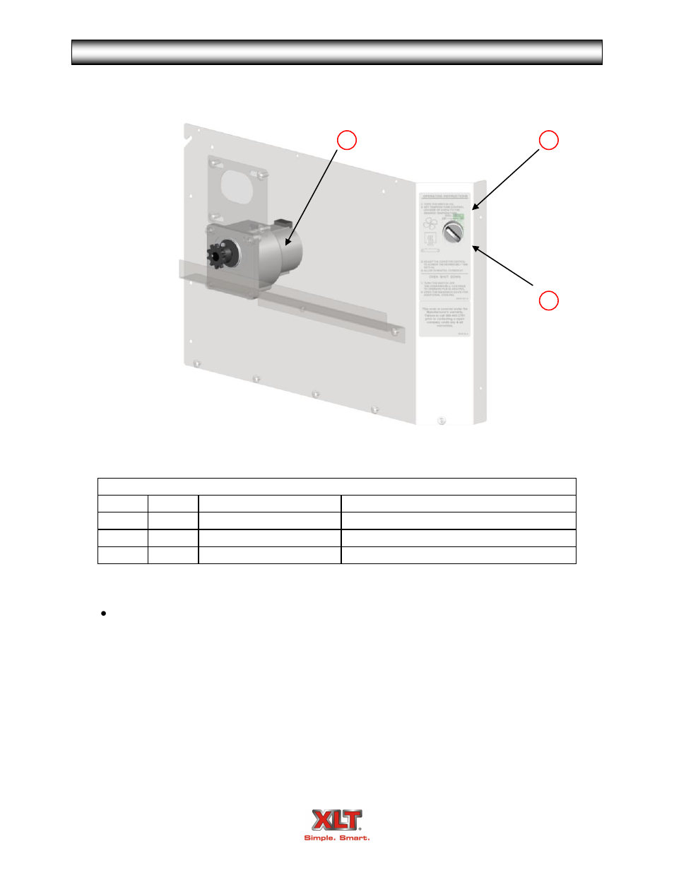 Oven parts-control box | XLT XD-9007A (ELEC Oven Version – B1, AVI Hood Version – B) User Manual | Page 36 / 56