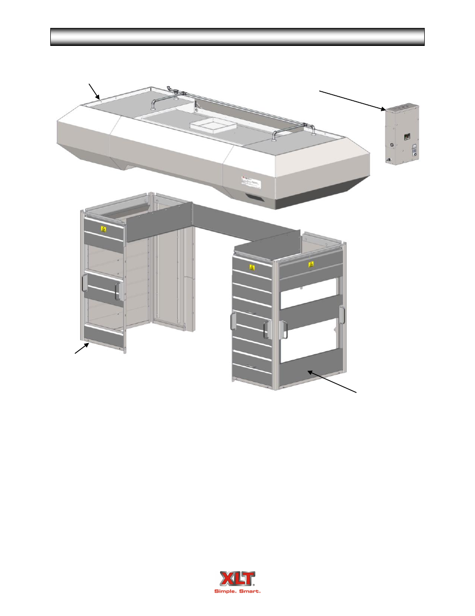 Hood parts-hood | XLT XD-9007A (ELEC Oven Version – B1, AVI Hood Version – B) User Manual | Page 39 / 56