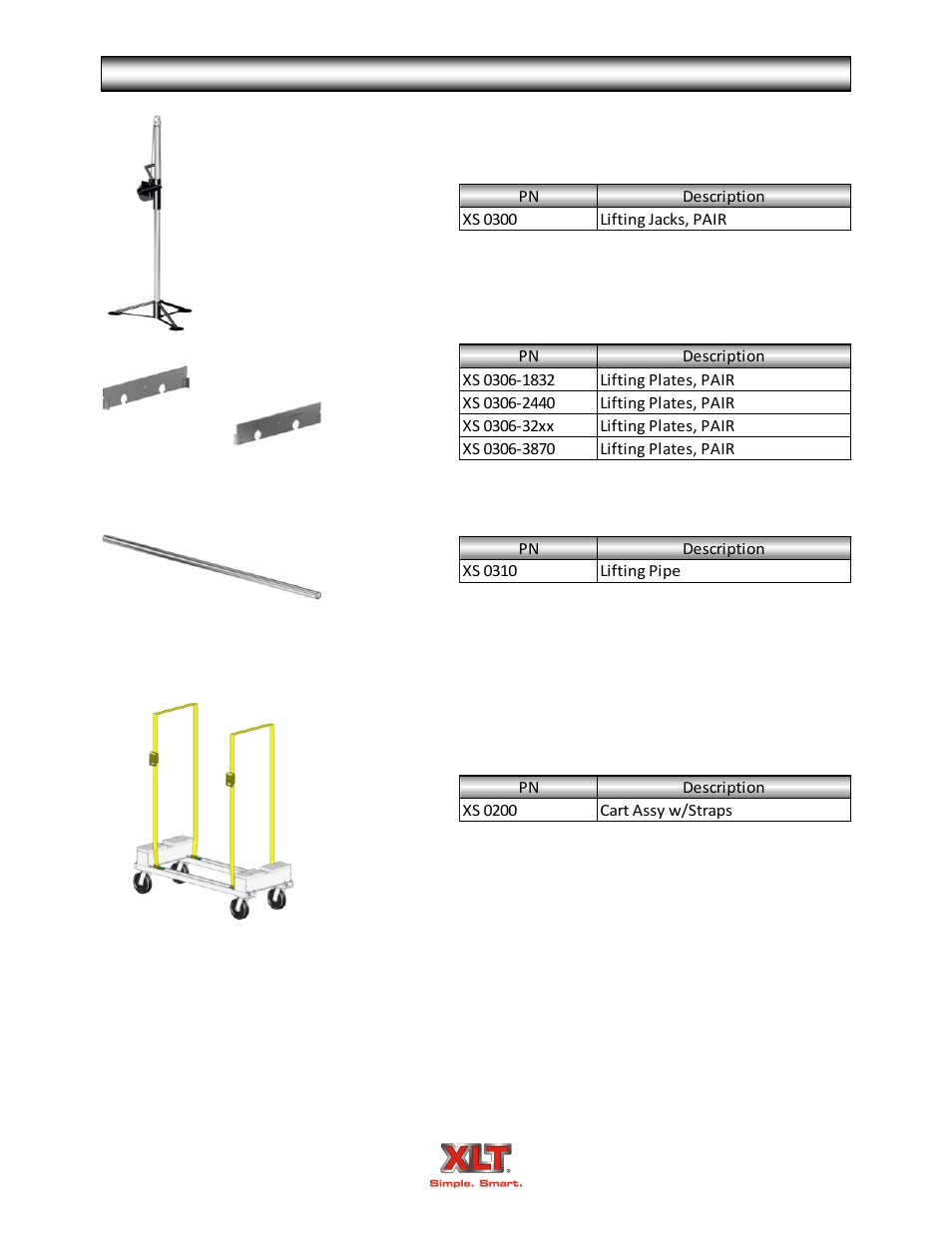 Service accessories | XLT XD-9007A (ELEC Oven Version – B1, AVI Hood Version – B) User Manual | Page 44 / 56