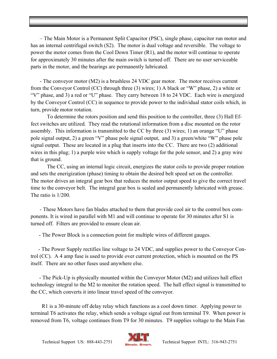 Electric oven theory of operation | XLT XD-9007A (ELEC Oven Version – C, AVI Hood Version – C) User Manual | Page 10 / 64