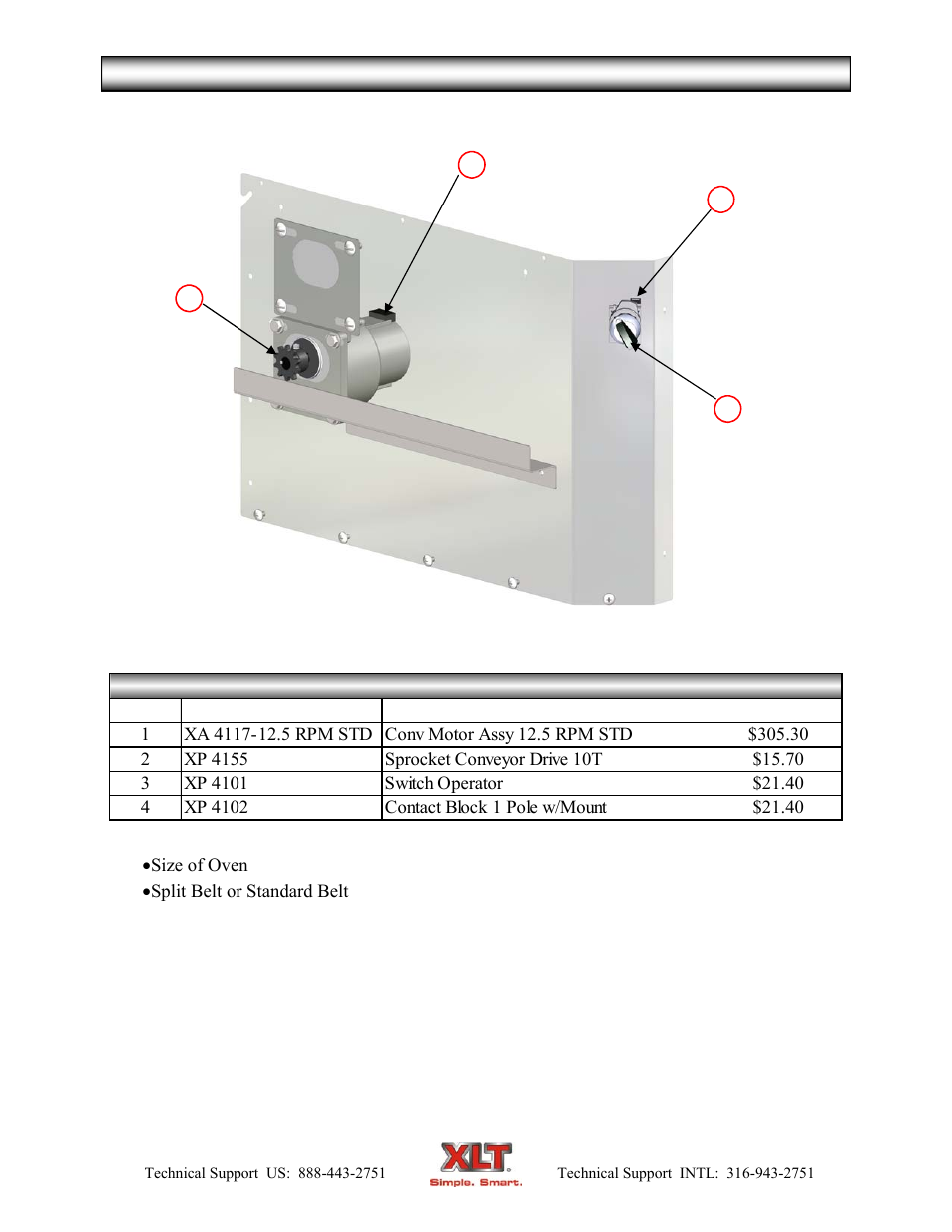 Oven parts-standard control box | XLT XD-9007A (ELEC Oven Version – C, AVI Hood Version – C) User Manual | Page 36 / 64