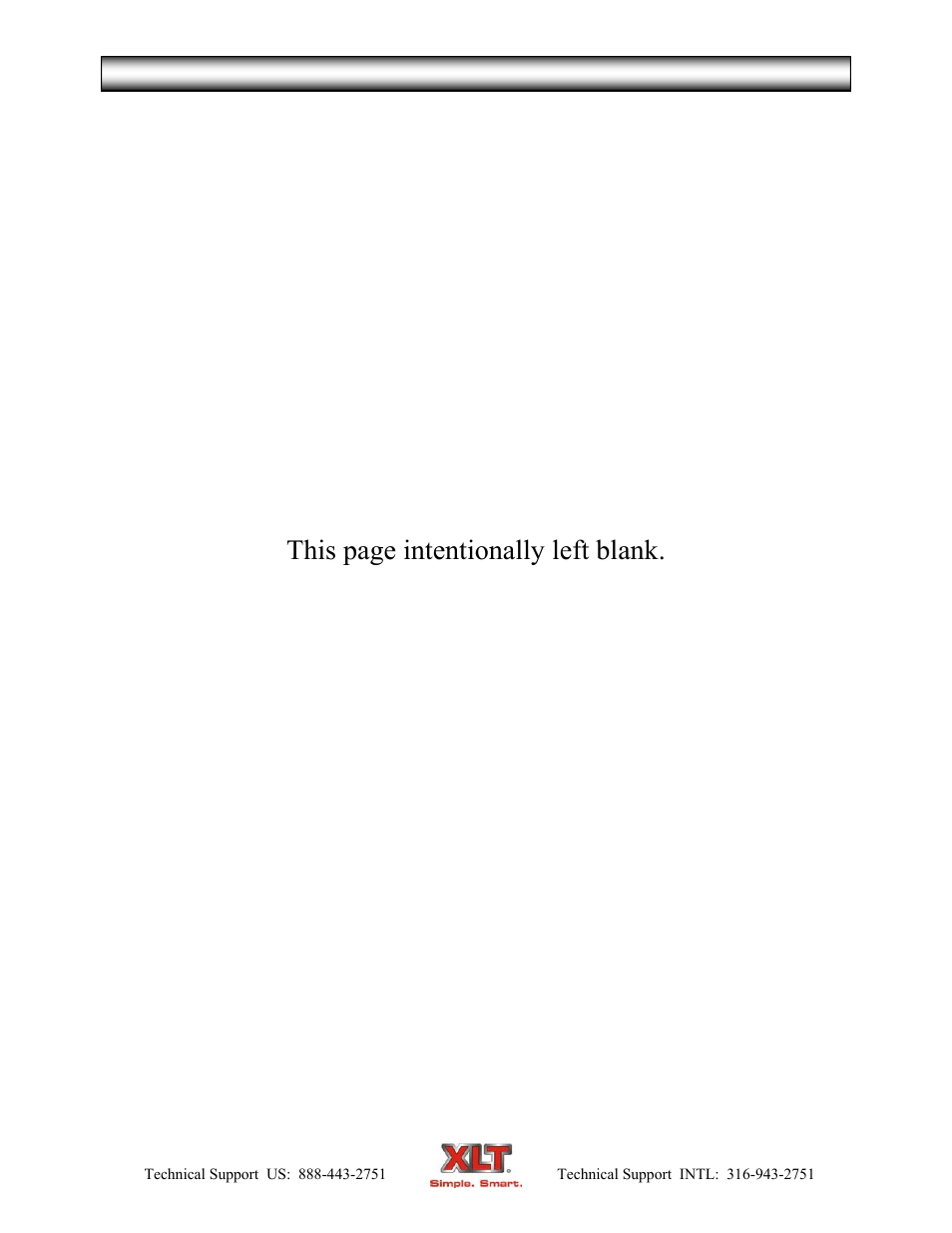 This page intentionally left blank | XLT XD-9007A (ELEC Oven Version – C, AVI Hood Version – C) User Manual | Page 39 / 64