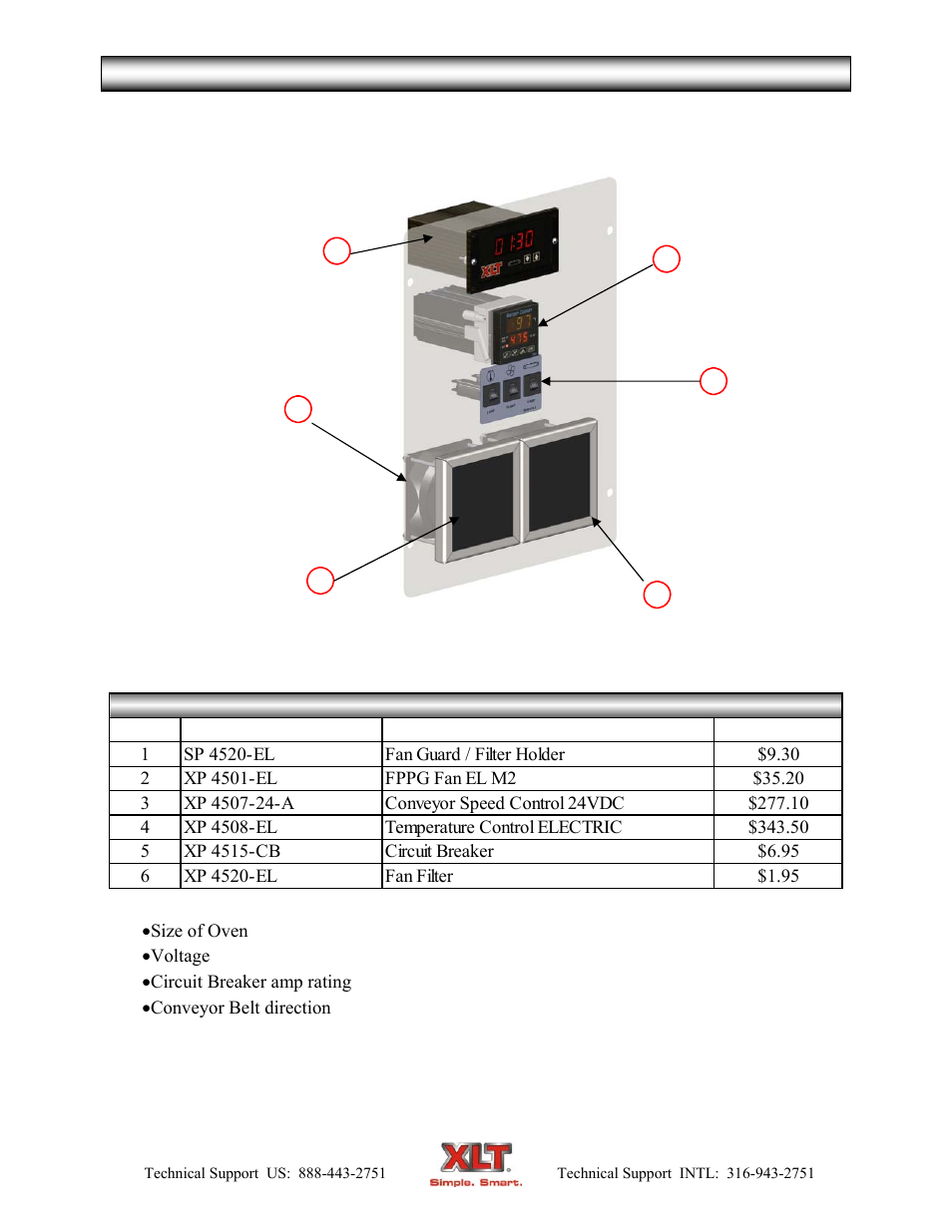 Oven parts-world control box | XLT XD-9007A (ELEC Oven Version – C, AVI Hood Version – C) User Manual | Page 41 / 64