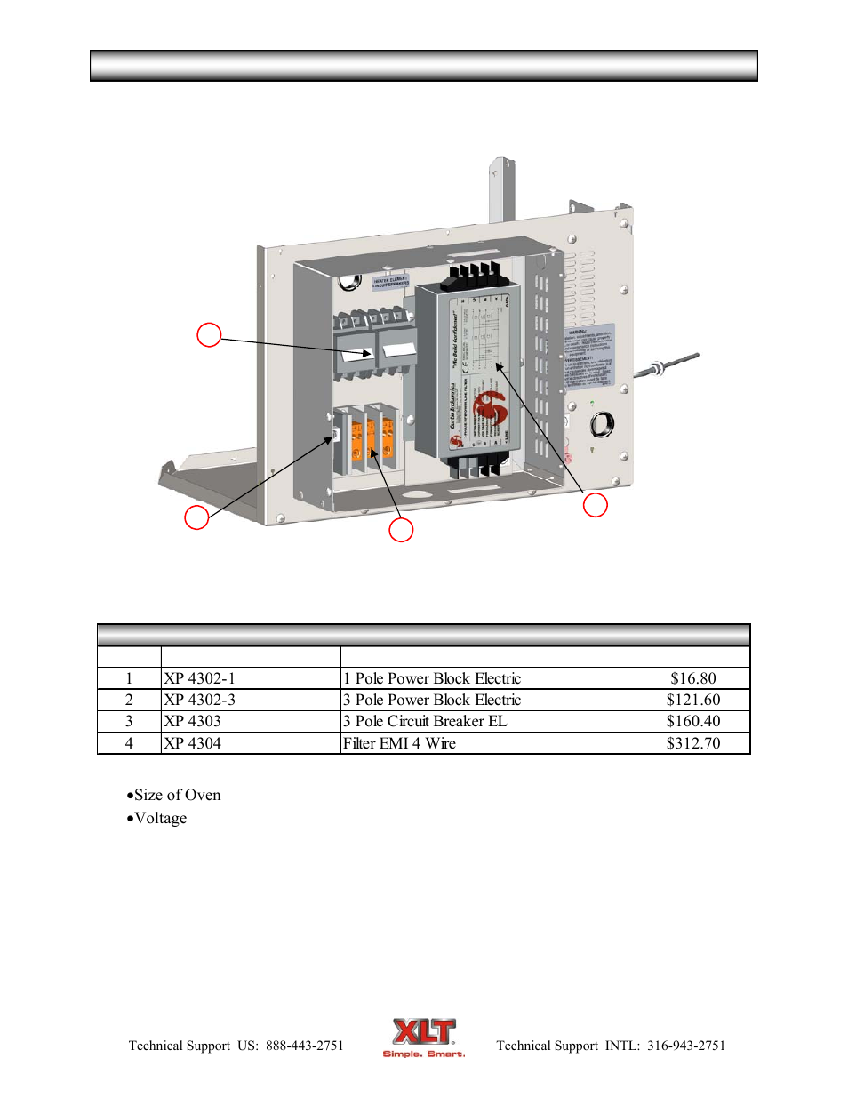 Oven parts-world control box | XLT XD-9007A (ELEC Oven Version – C, AVI Hood Version – C) User Manual | Page 44 / 64