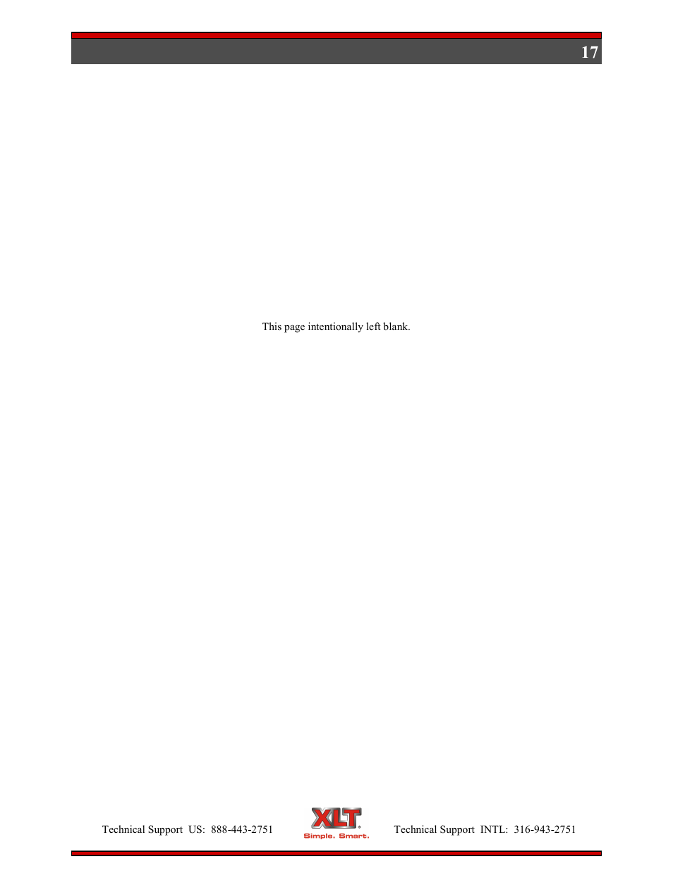 XLT XD-9007A (ELEC Oven Version – D, AVI Hood Version – C) User Manual | Page 17 / 64