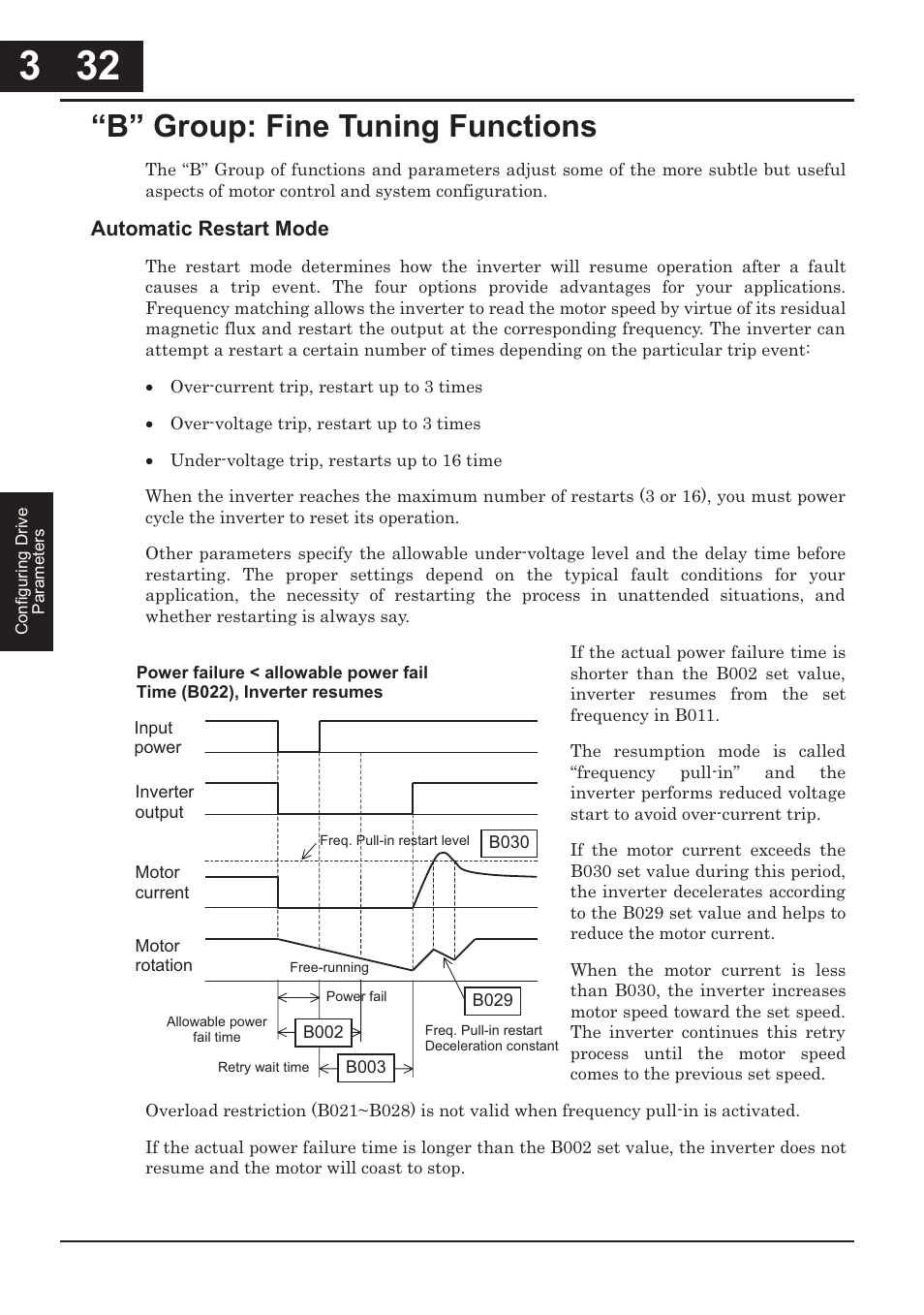 B” group: fine tuning functions -32, B” group: fine tuning functions | XLT Hitachi X200 User Manual | Page 115 / 305