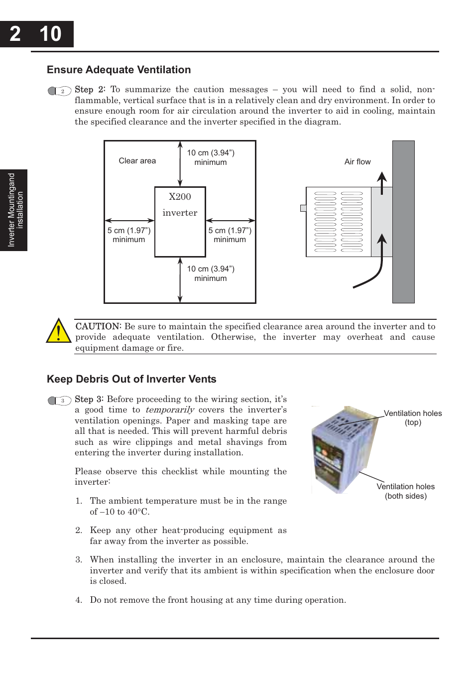 XLT Hitachi X200 User Manual | Page 57 / 305