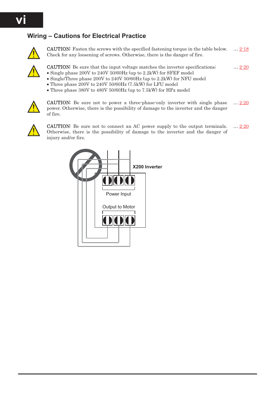 XLT Hitachi X200 User Manual | Page 7 / 305