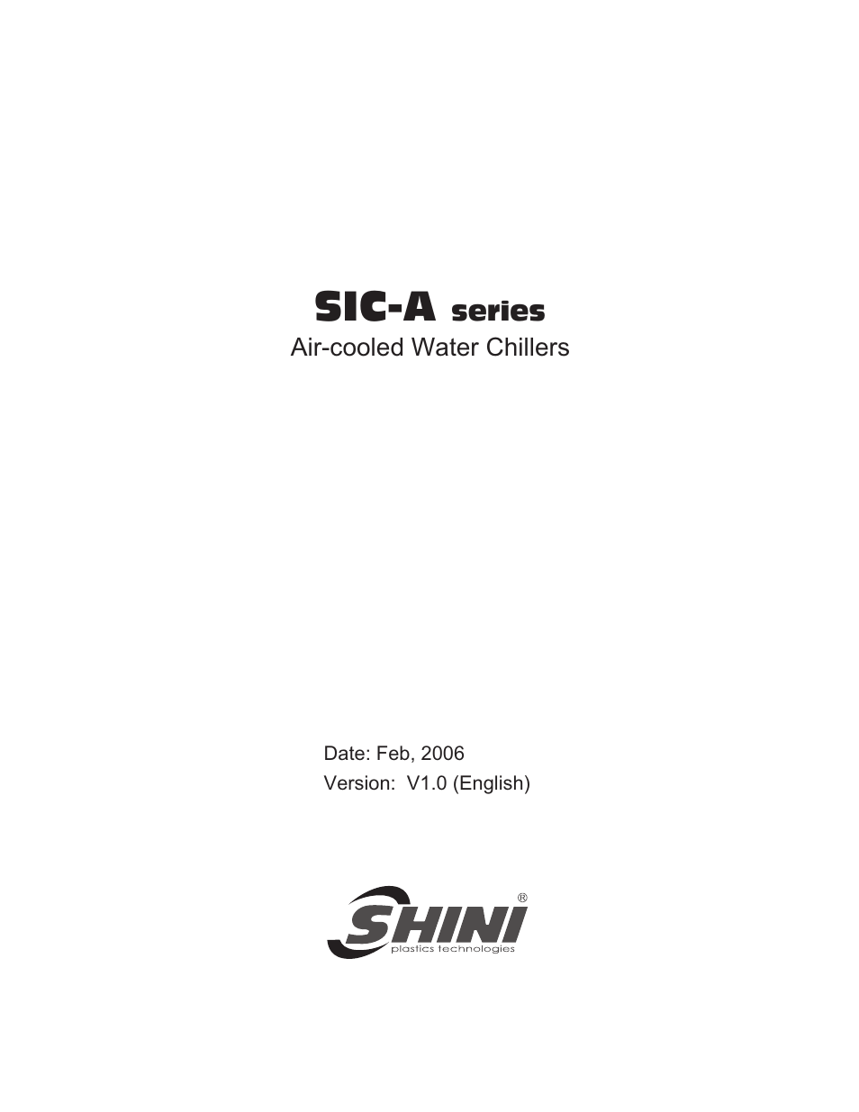 Yuh Dak SIC-A series User Manual | 85 pages