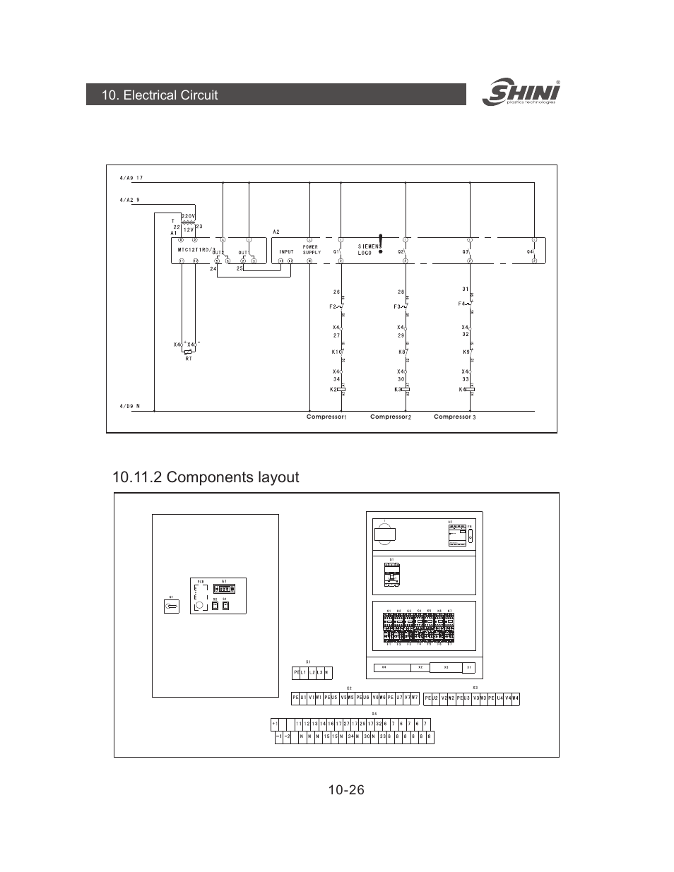 2 components layout, 26 10. electrical circuit | Yuh Dak SIC-A series User Manual | Page 66 / 85