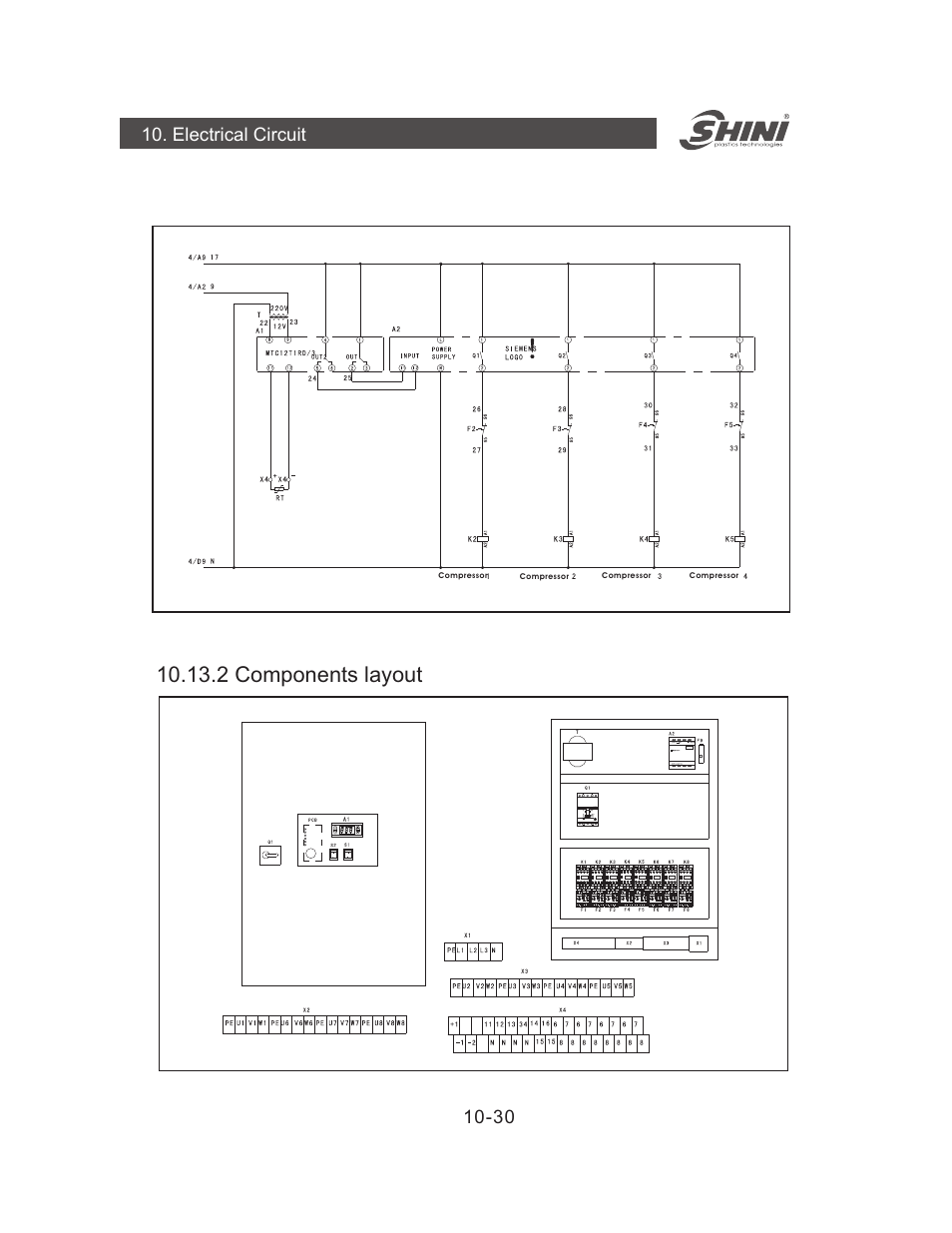 2 components layout, 30 10. electrical circuit | Yuh Dak SIC-A series User Manual | Page 70 / 85