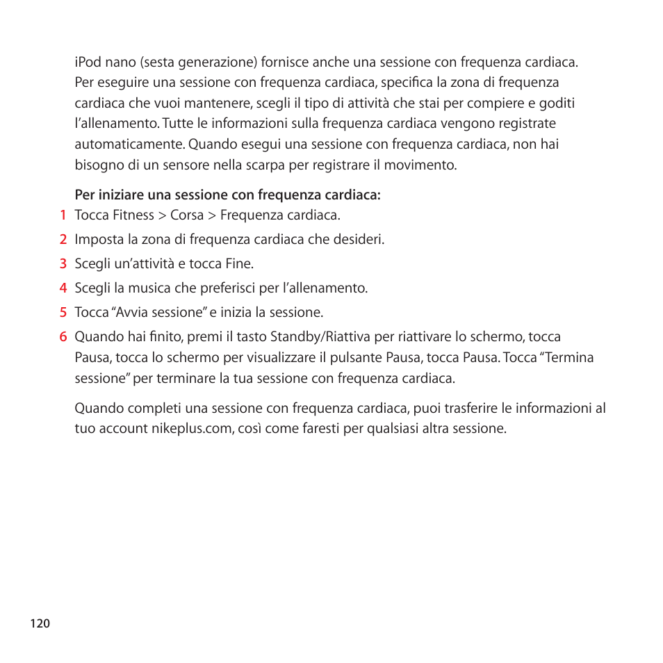 Apple Nike + iPod User Manual | Page 120 / 128