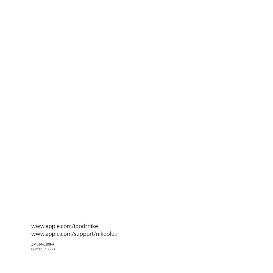 Apple Nike + iPod User Manual | Page 128 / 128