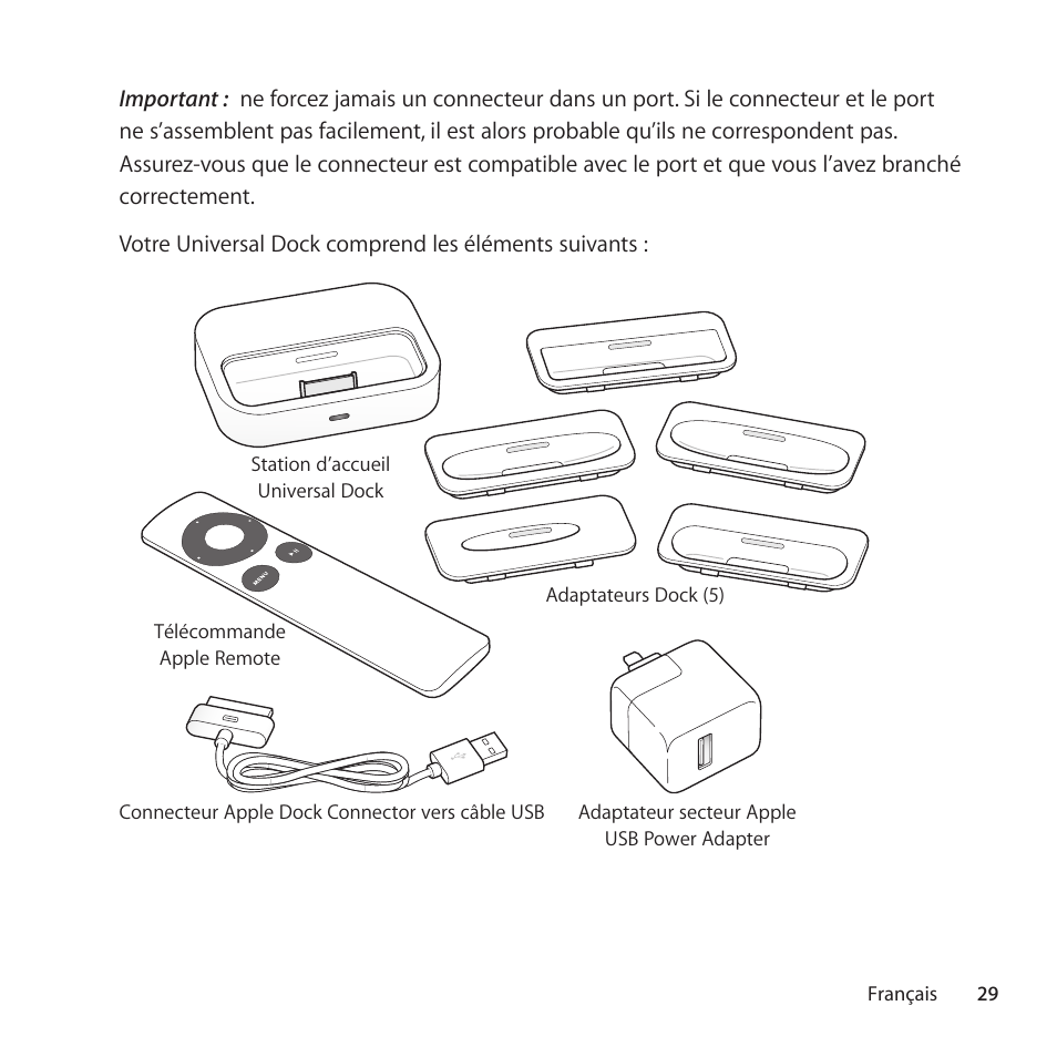 Apple Universal Dock User Manual | Page 29 / 88