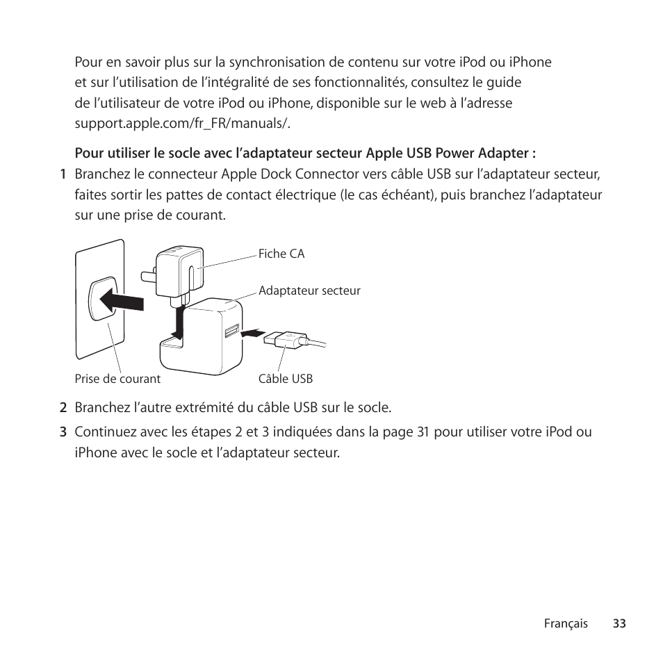 Apple Universal Dock User Manual | Page 33 / 88