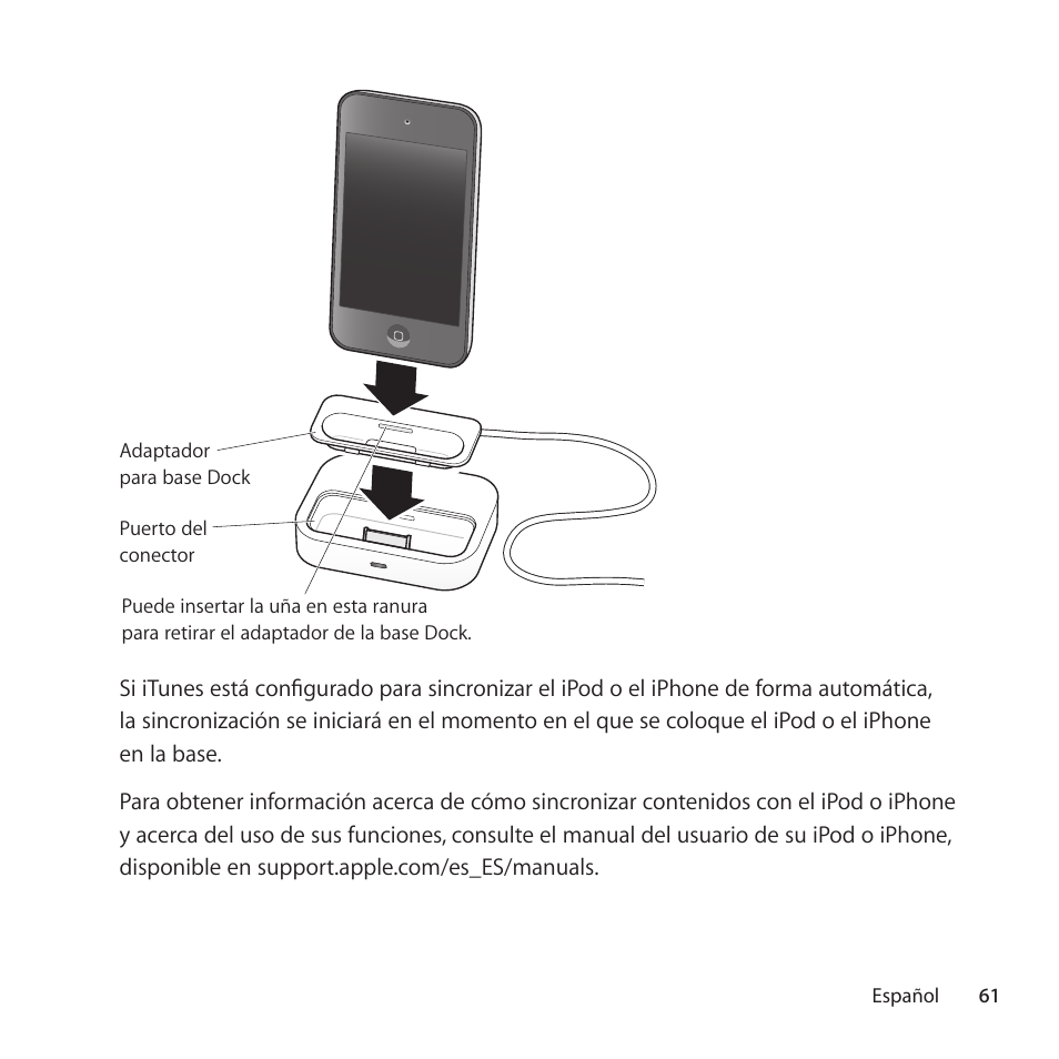Apple Universal Dock User Manual | Page 61 / 88
