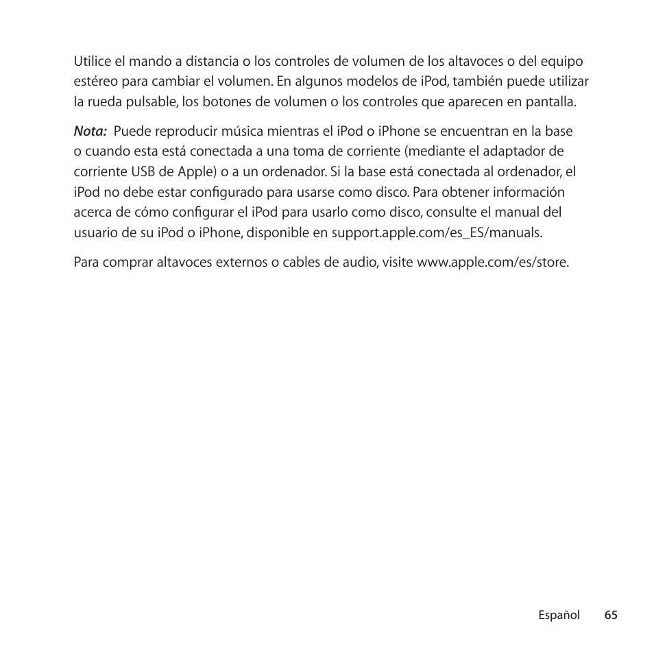 Apple Universal Dock User Manual | Page 65 / 88