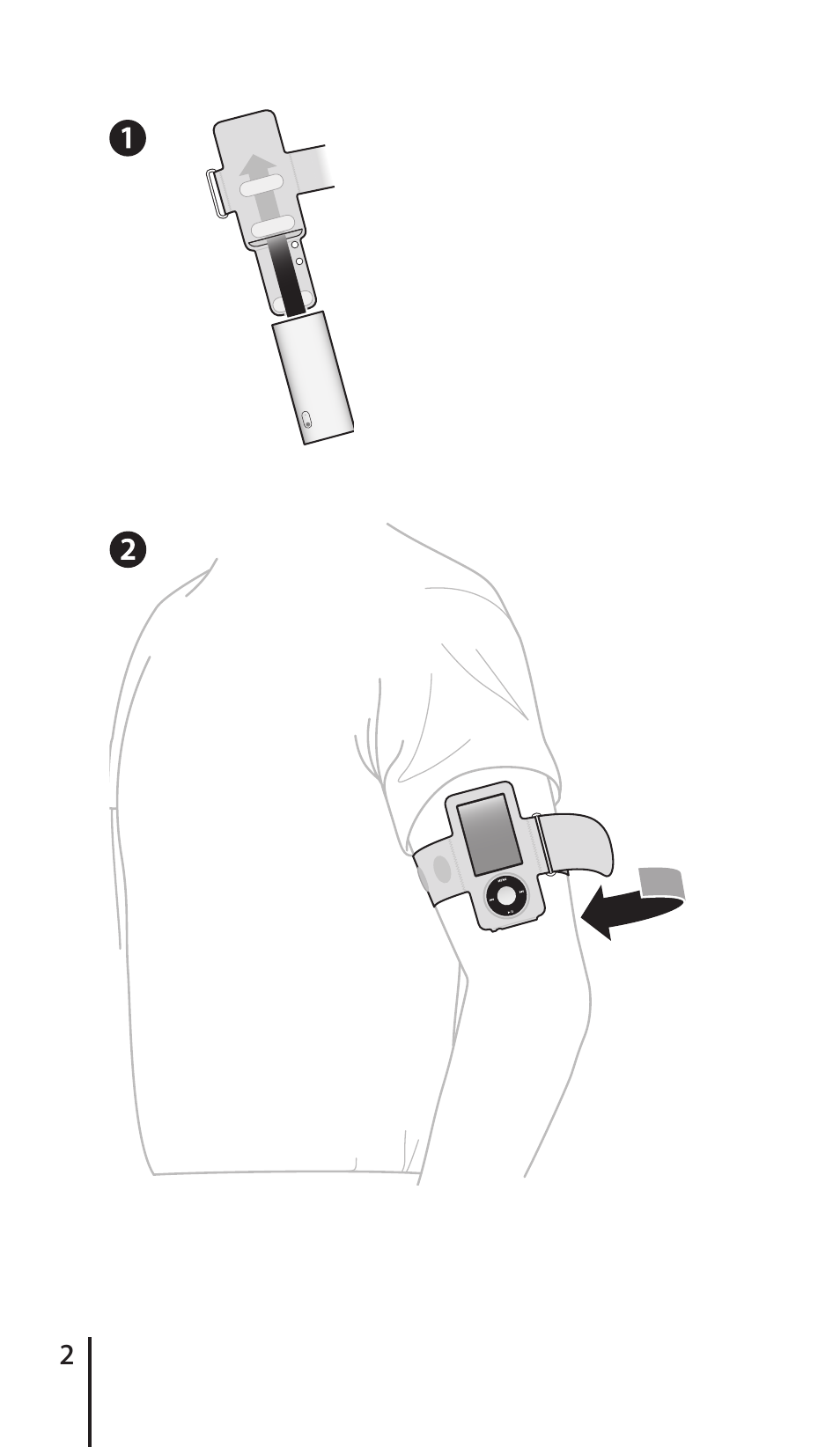 Apple iPod nano (5. Generation) Armbandtasche User Manual | Page 2 / 8