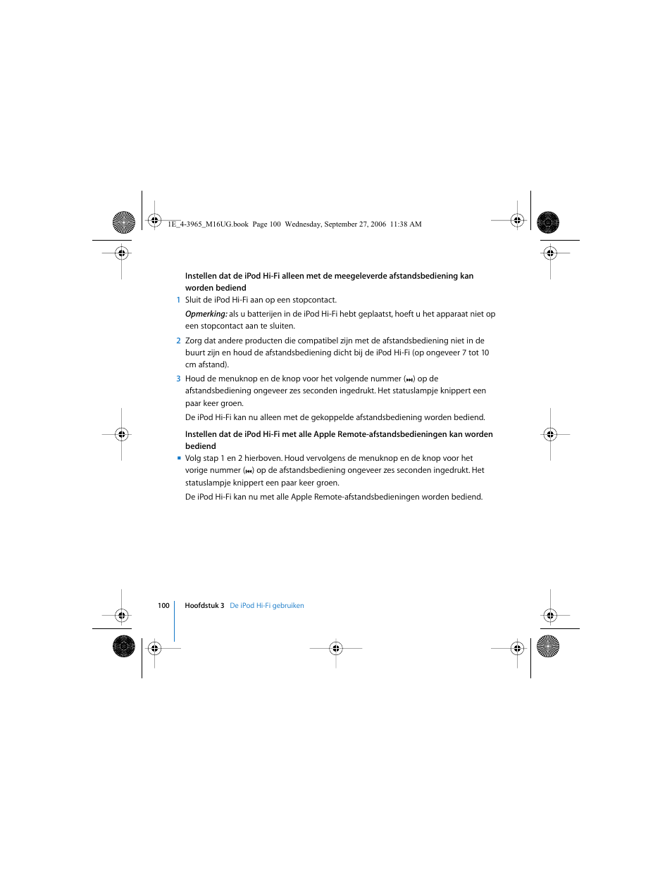 Apple iPod Hi-Fi User Manual | Page 100 / 106