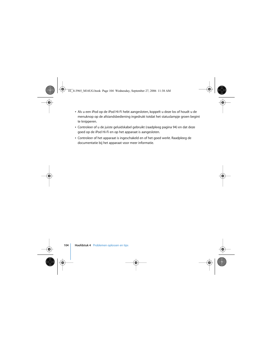 Apple iPod Hi-Fi User Manual | Page 104 / 106