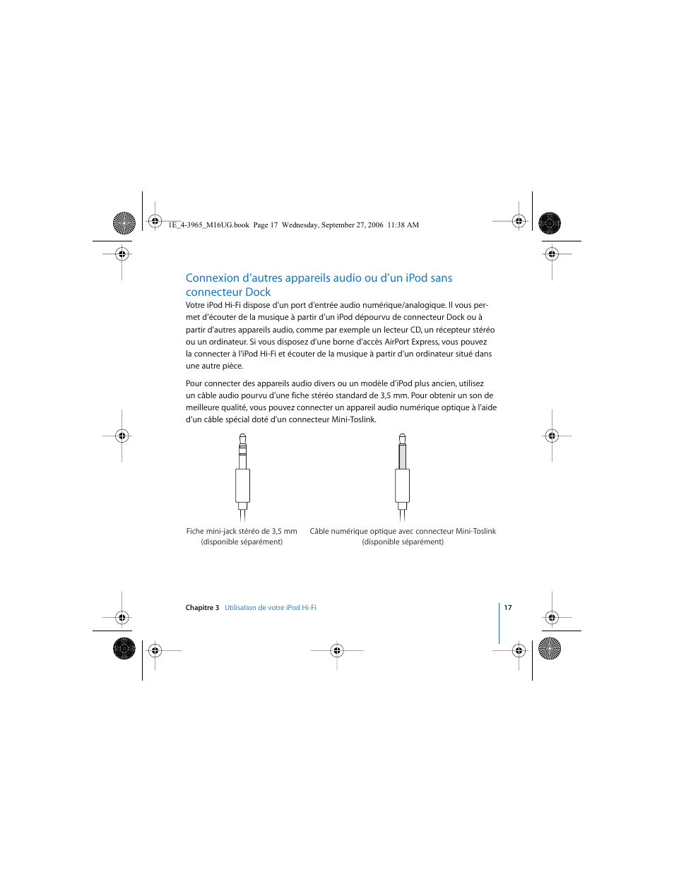 Apple iPod Hi-Fi User Manual | Page 17 / 106