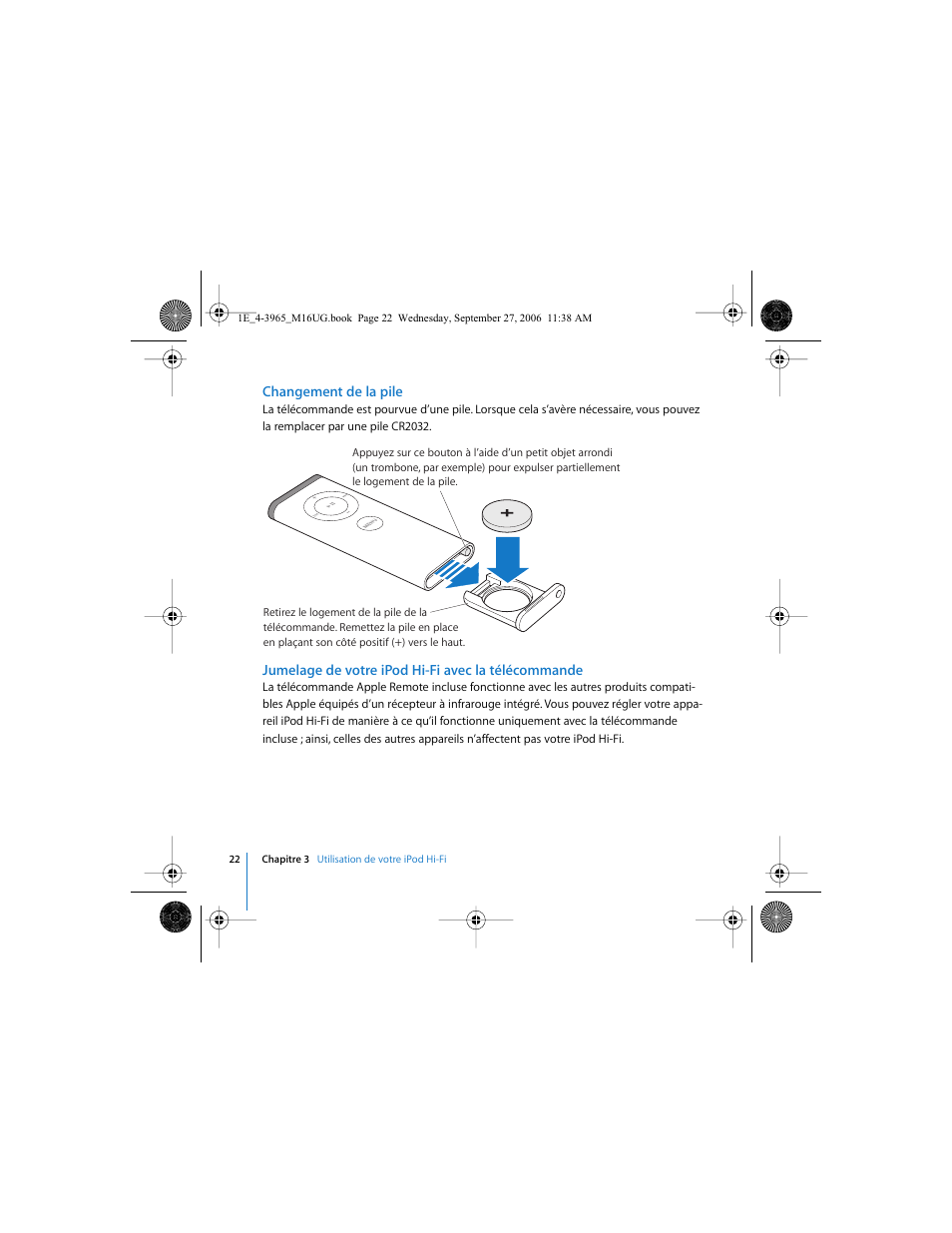 Apple iPod Hi-Fi User Manual | Page 22 / 106