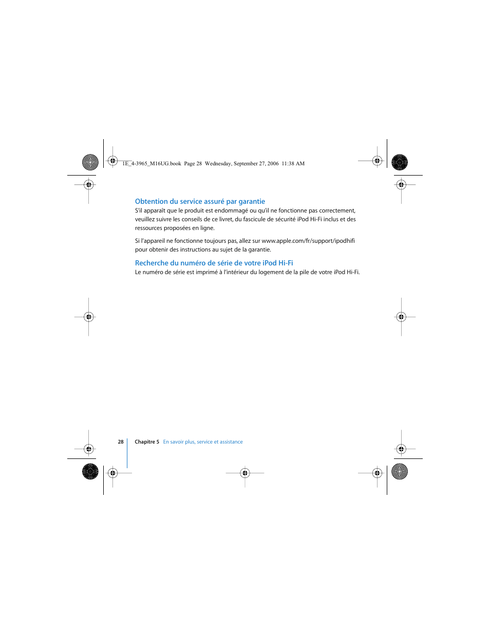 Apple iPod Hi-Fi User Manual | Page 28 / 106