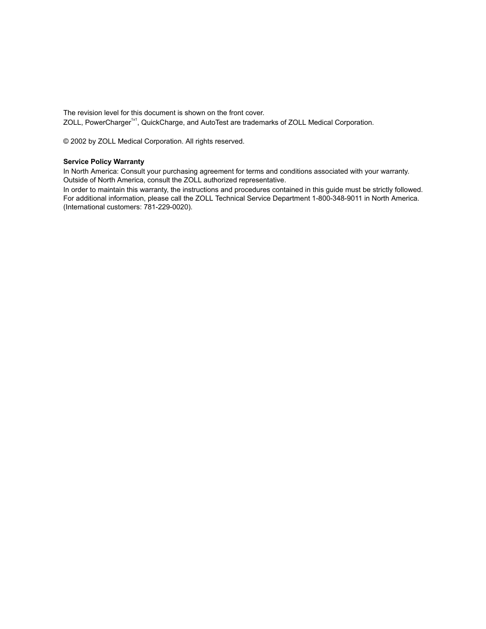 ZOLL M Series Defibrillator Rev B Base PowerCharger 1x1 User Manual | Page 2 / 26
