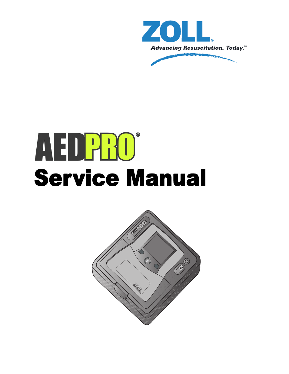 ZOLL AED Pro Rev A User Manual | 36 pages