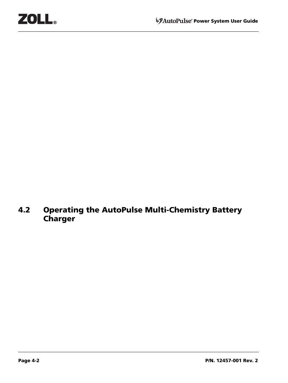 ZOLL AutoPulse Rev A User Manual | Page 18 / 50